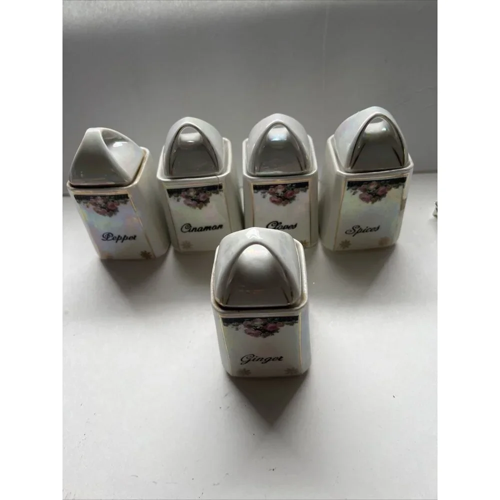 Vtg Set 11 30’s Era M. Rosenbaum & Sons Bavaria Porcelain Lustreware  See Pics‎
